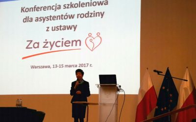 Szkolenie asystentów rodziny – Ustawa „Za życiem”